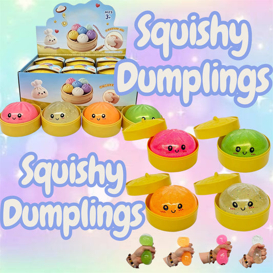 Squishy Glitter Dumplings